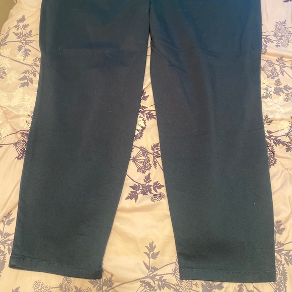 Pennington's Plus-Size Jean Legging, Dark Teal / Green, Size 32 - Picture 2 of 2